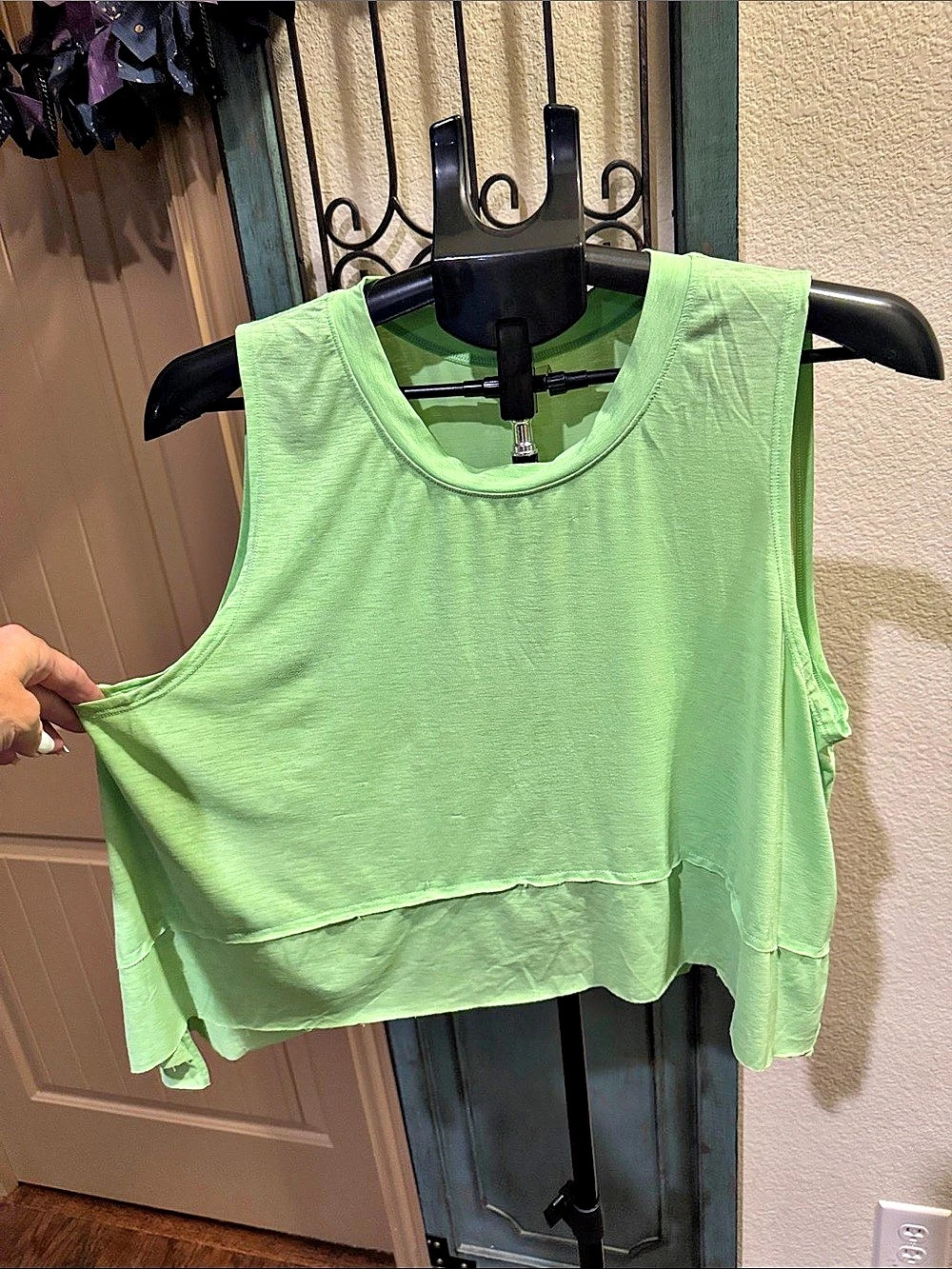 FP Movement Green Sleeveless Tank Top Like New